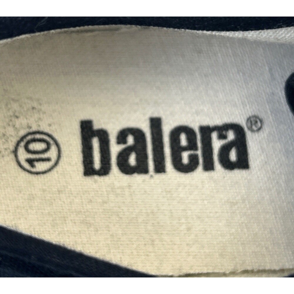 Balera Canvas Low Top Sneaker Women’s 10 Black Hip hop Dance Shoe Party Prom - Picture 5 of 9